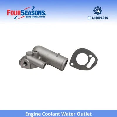For 1991-2001 Jeep Cherokee Engine Coolant Water Outlet 4 Seasons 1992 1993 1994 - Image 1 of 4
