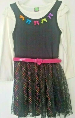 Vestido para niña Dollie & Me multicolor talla 6 Foto 1 de 4