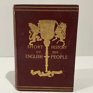 1894 A Short History Of The English People Vol IV by J.R. Green British History - Picture 1 of 16
