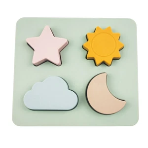 Urban Products Sun, Moon, Star, Cloud Puzzle Interactive Kids Toy 14cm 10M+ - Picture 1 of 2