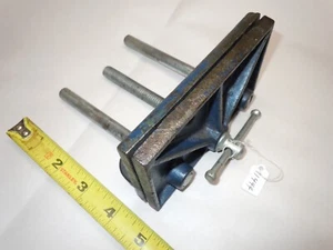 Bench Vise, Woodworkers Bench Vise, 6-3/8" Wide Jaws, Opens to 4-1/2" - Picture 1 of 5