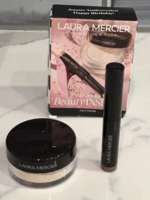 X2 items Laura Mercier Translucent Loose Powder 5g + caviar stick eyeshadow - Image 1 of 4