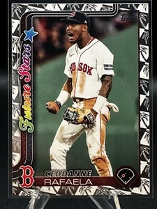 Ceddanne Rafaela 2025 Topps Series 1 Spring Training Foil Future Stars SP - Picture 1 of 2