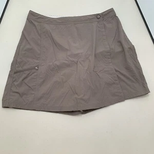 L.L. Bean Skort Taupe Womens Size 10 - Picture 1 of 7