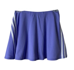 Adidas SKORT Girls Purple Striped Pull On Skirt Shorts Tennis Active XL - Picture 1 of 7