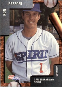 1992 San Bernardino Spirit Fleer/ProCards #971 Ron Pezzoni
