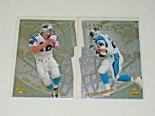 1997 Upper Deck Team Mates Panthers Set TM 9 & 10 Kerry Collins Anthony Johnson