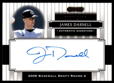 2008  Razor Signature Series #168 James Darnell on-card AUTO  San Diego Padres - Image 1 of 2