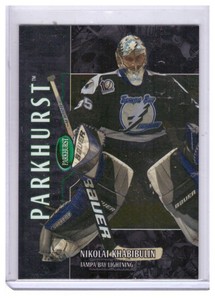 Nikolai Khabibulin 2002-03 ITG Parkhurst Silver Parallel Card #39 /50