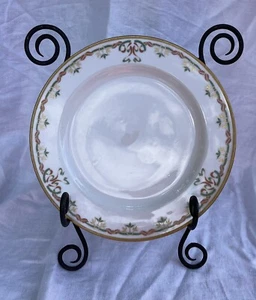 Vintage Haviland Dinner Plate Red Green Limoges France Schleiger 708 China - Picture 1 of 5