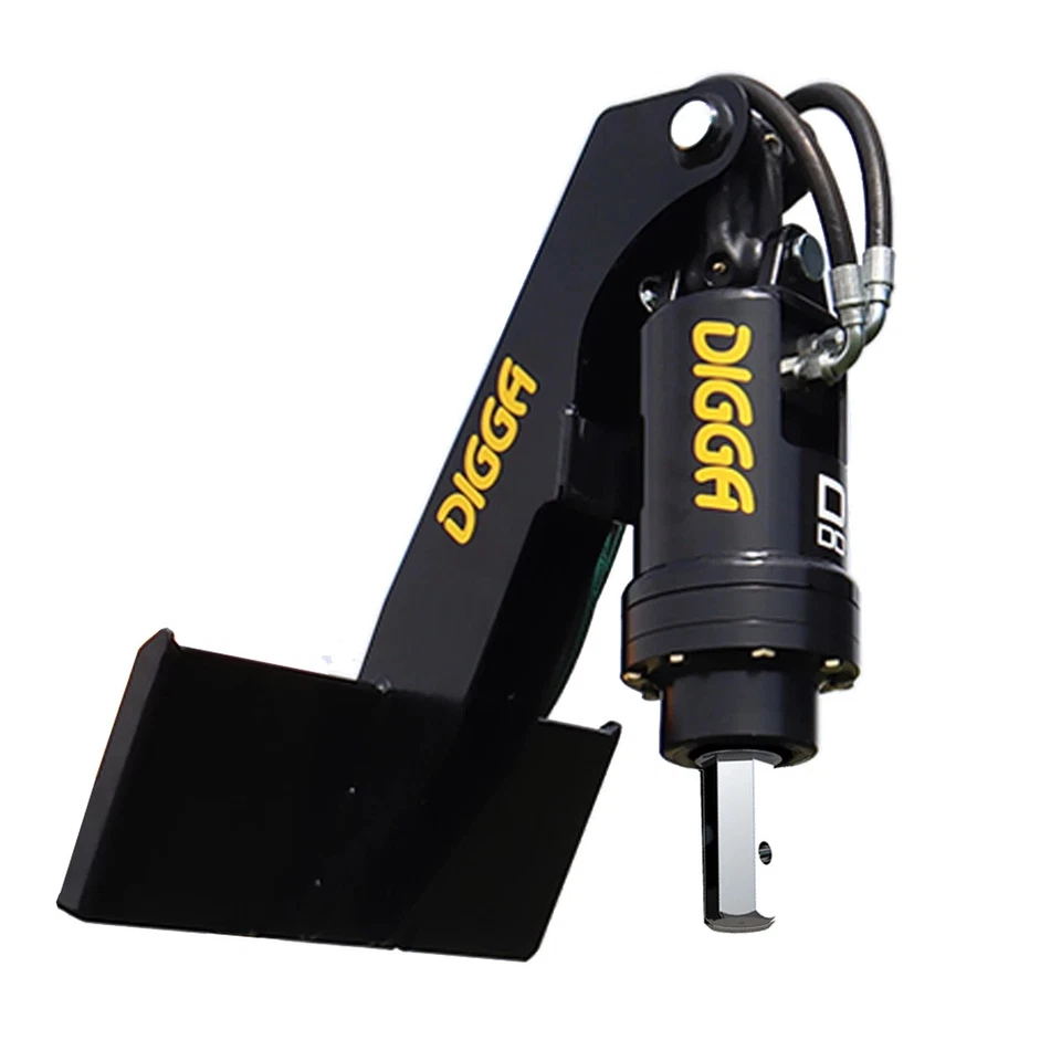 DIGGA SKID STEER AUGER DRIVE FOR ASV RC30/PT30 w EXTENDED BOOM MODEL 1dss