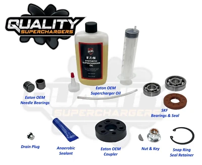 Toyota FJ80 Land Cruiser TRD Kazuma Supercharger Gen 3 Gen 5 Rebuild Kit Snout - Image 1 of 4