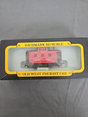 Vintage Bachmann HO 1860 Old West Freight Car – Central  Pacific – Model Train - Image 1 of 4