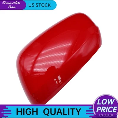 Cubierta de tapa del espejo retrovisor izquierdo rojo para Honda Fit/Jazz 2009-2013 Foto 1 de 4