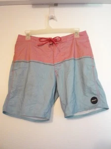 RVCA Boardshorts -Gr. 29-- 8"Innennaht- Reißverschluss und Bindeband vorne--Taschen - Bild 1 von 4