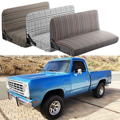 Saddle Blanket Front Car Bench Truck Seat Covers For Dodge W100 W200 W300 Series - Image 1 of 4