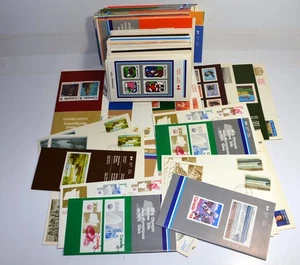 Lot of 140 Canada Post FDC with Commemorative Stamp Bulletins 1970s-1980s *read - Imagen 1 de 10
