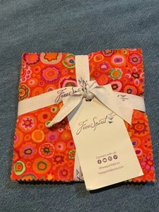 Kaffe Fassett Collective-Classics By FreeSpirit 5” Charm Pack, 42 Pcs In Citrus - Picture 1 of 15