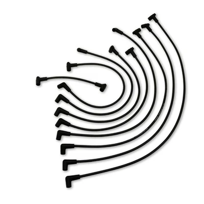 Juego de cables de bujías Taylor 51014; Street Thunder 8 mm negro para Cadillac, Jeep V8 Foto 1 de 4