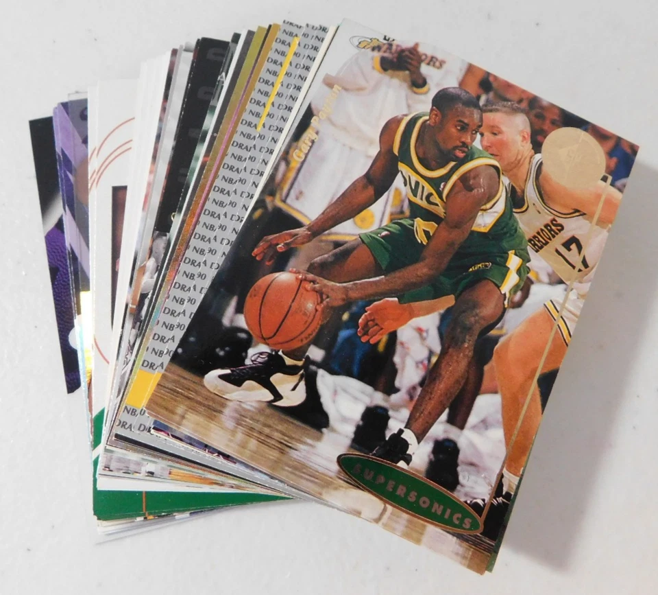 GARY PAYTON HOFer YOU PICK YOUR CARD, ASSORTED YEARS & COMPANIES (item#M39) - Image 1 of 1