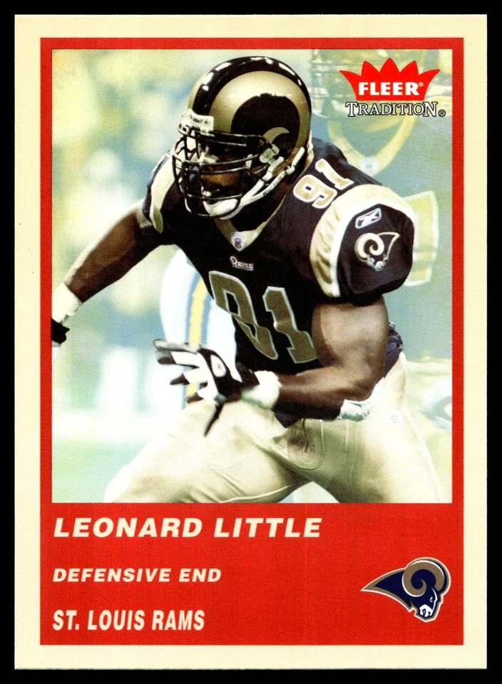 2004 Fleer Tradition Leonard Little #260 St. Louis Rams - Image 1 of 2