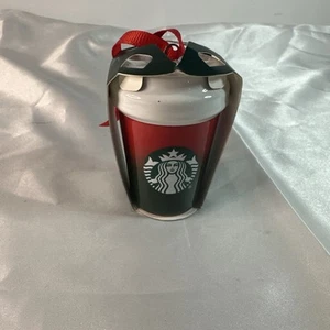 Nuevo STARBUCKS 2021 Rojo Verde Ombre Cerámica Taza Adorno Vacacional ¡Envío Gratis! - Imagen 1 de 2