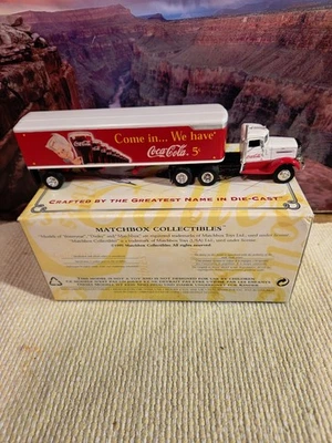 1939 Coca-Cola "Sprite Boy" Peterbilt tractor/trailer. 1/100 diecast Matchbox. - Image 1 of 4