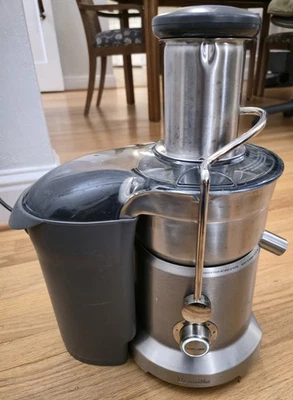 Procesador de jugo de doble disco Breville BJE820XL 1200 vatios con malla probado ¡FUNCIONA! Foto 1 de 4