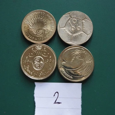 £2 Old Two Pound Coin job lot UN,96,BANK, DOVE  Rare Collectable ref 2 - Image 1 of 4