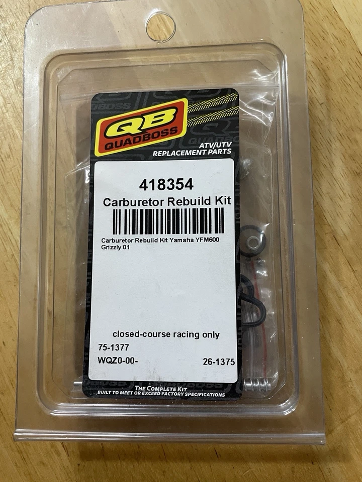 Kit de carburador All Balls 26-1375 Yamaha Grizzly 660 Foto 1 de 1