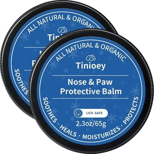 4 CONFEZIONI Balsamo per Zampe per Cani Sicuro per Leccare (2,3 once * 4) | 100% Naturale e Biologico Cane per Gatti - Foto 1 di 6