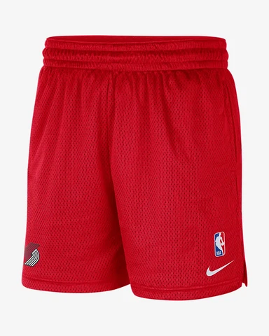 NIKE NBA Portland Trail Blazers Mesh Shorts DN8260-657 Red (MEN'S MEDIUM) M Cover
