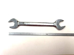 13/16" AND 7/8" OPEN END WRENCH BLUE LINE E 2628 CHROME FINISH - Picture 1 of 7
