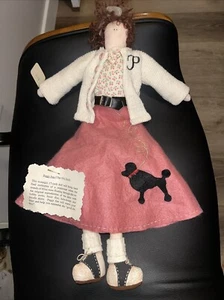 1996 Handmade Peggy Sue 16” Long Rag Doll Signed C Kwant - Picture 1 of 9