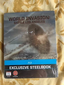WORLD INVASION BATTLE LOS ANGELES BRANDNEU VERSIEGELT STEELBOOK IMPORT ENGLISCH - Bild 1 von 2