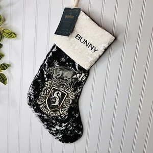 Pottery Barn Teen Harry Potter HASE Weihnachten Urlaub Strumpf HUFFLEPUFF Neu ohne Etikett - Bild 1 von 8