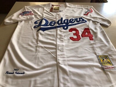 Mitchell & Ness Cooperstown LA Dodgers Fernando Valenzuela Jersey - XL - Image 1 of 4