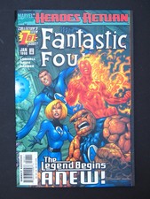 Fantastic Four: Heroes Return Vol.3 #1, 2A, 2B, 3 1998 Lot of 4 NM High Grade
