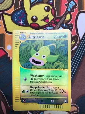 Ultrigaria Reverse 65/147 Aquapolis deutsch Pokemon Karten NM+ - Bild 1 von 4