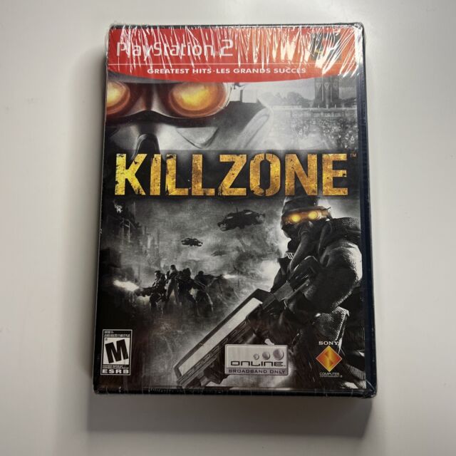 Killzone Greatest Hits on Black Label PlayStation 2 PS2 Brand New Factory  Sealed