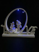 Love Nativity Light Up Christmas figurine Ornament 7" tall X 9" wide