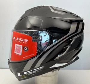 Open Box LS2 Challenger GT Propeller Motorcycle Helmet Black Titanium Size 3XL - Picture 1 of 7