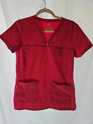 ADAR Pro Women's Small Barbie Pink Scrub Top Style# P9400 - Изображение 1 из 4