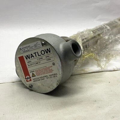 NOS Watlow 480V 7.5KW 3PH 2-1/2” NPT Tapón de Tornillo Calentador de Inmersión BLR717L5W-27  Foto 1 de 4