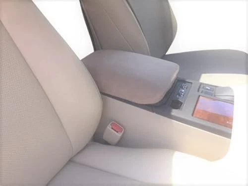 Center Console Armrest Cover for Lexus RX350 2010-2015 Fleece Fabric Tan Foto 1 de 2