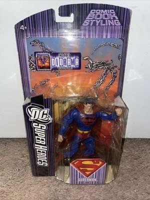 Figura de acción Mattel DC SuperHeroes SUPERMAN Variant Emblem 2007 6" NUEVA SIN ABRIR Foto 1 de 3