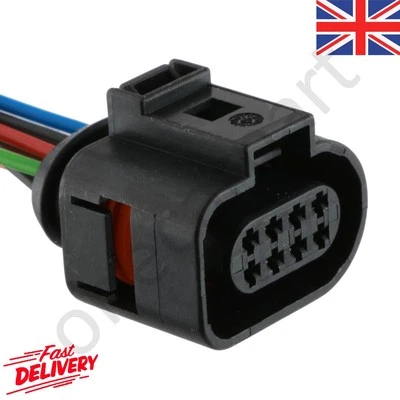 Rear Parking Sensor 8 Pin Connector For Audi A2 A3 A4 A5 A6 A7 A8 1996 on - Image 1 of 3