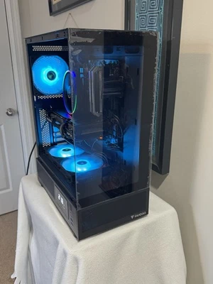 i7 9700 32 GB DDR4 RX 6600 8 GB GPU 1 TB M.2  Windows 11 Pro Gaming PC - Image 1 of 4