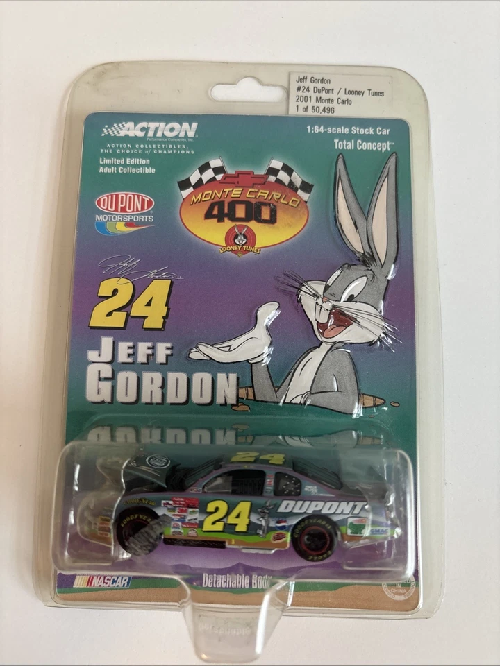 2001 Looney Tunes Jeff Gordon 1:64 Scale Diecast - Image 1 of 1