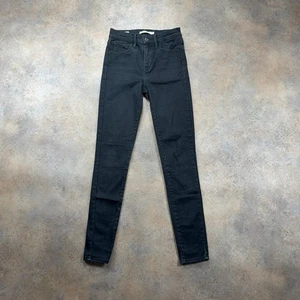 Levi's 720 Jeans Damen (24 Inch Waist) (27 Inch Leg) Skinny Fit Grau Super Stretch - Bild 1 von 13